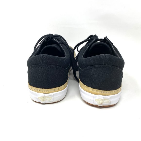 💖MEGA SALE💖VANS Old Skool Men Overply Era Vamp Black Skate VN0A4U14XFZ - Picture 5 of 9